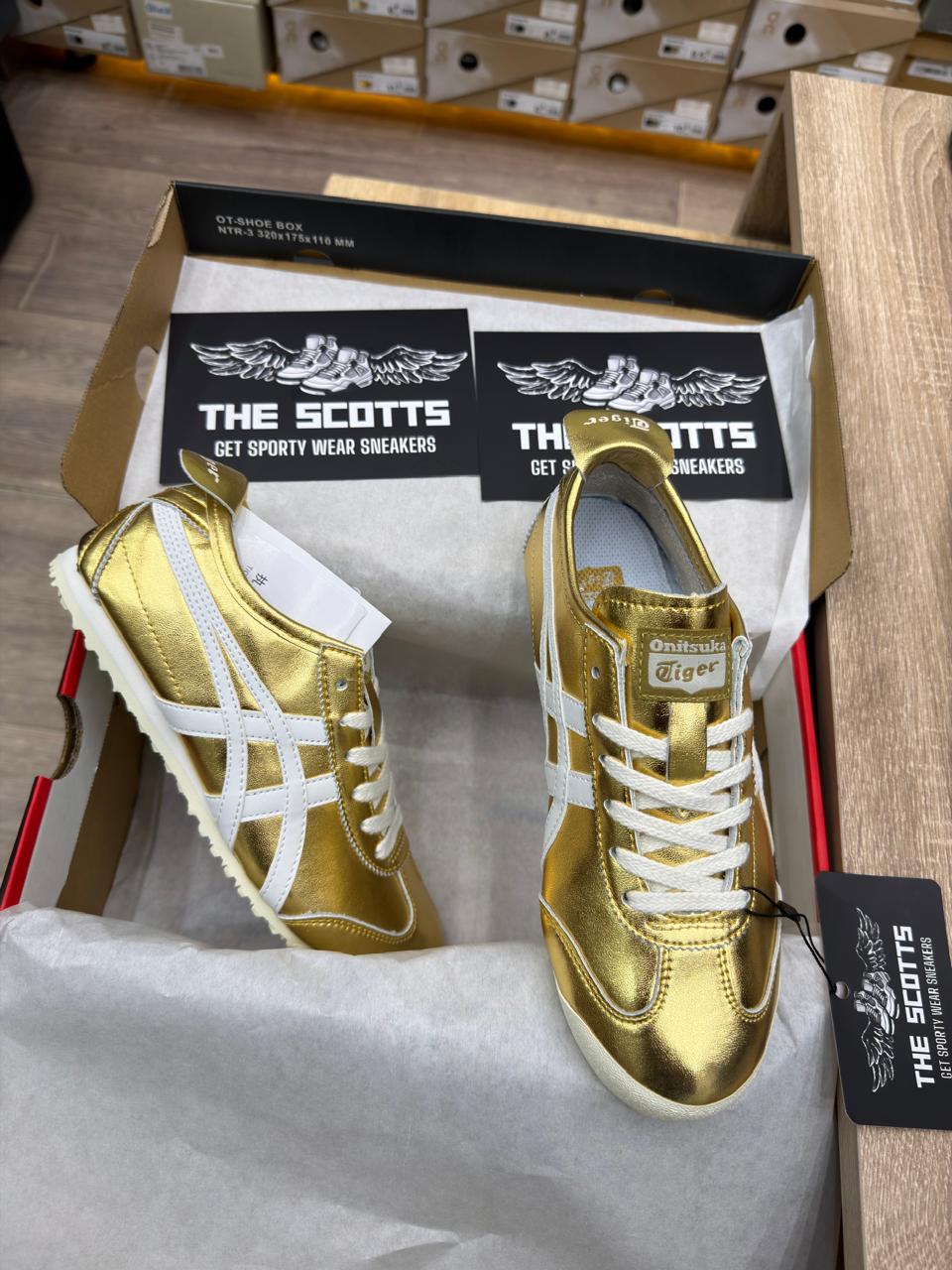 Onitsuka Tiger Mexico 66 "Gold/White"
