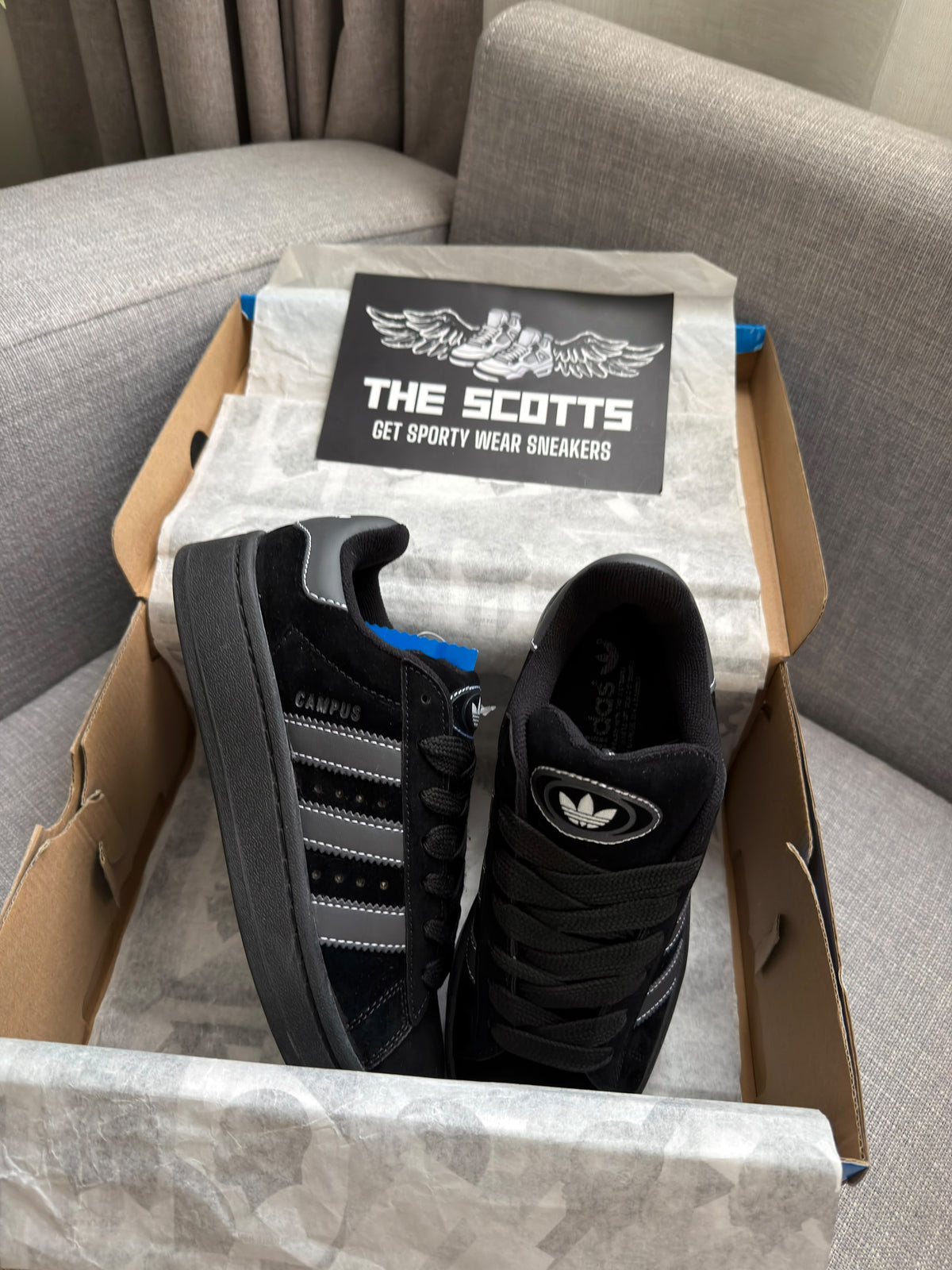 adidas Campus 00s In black grey