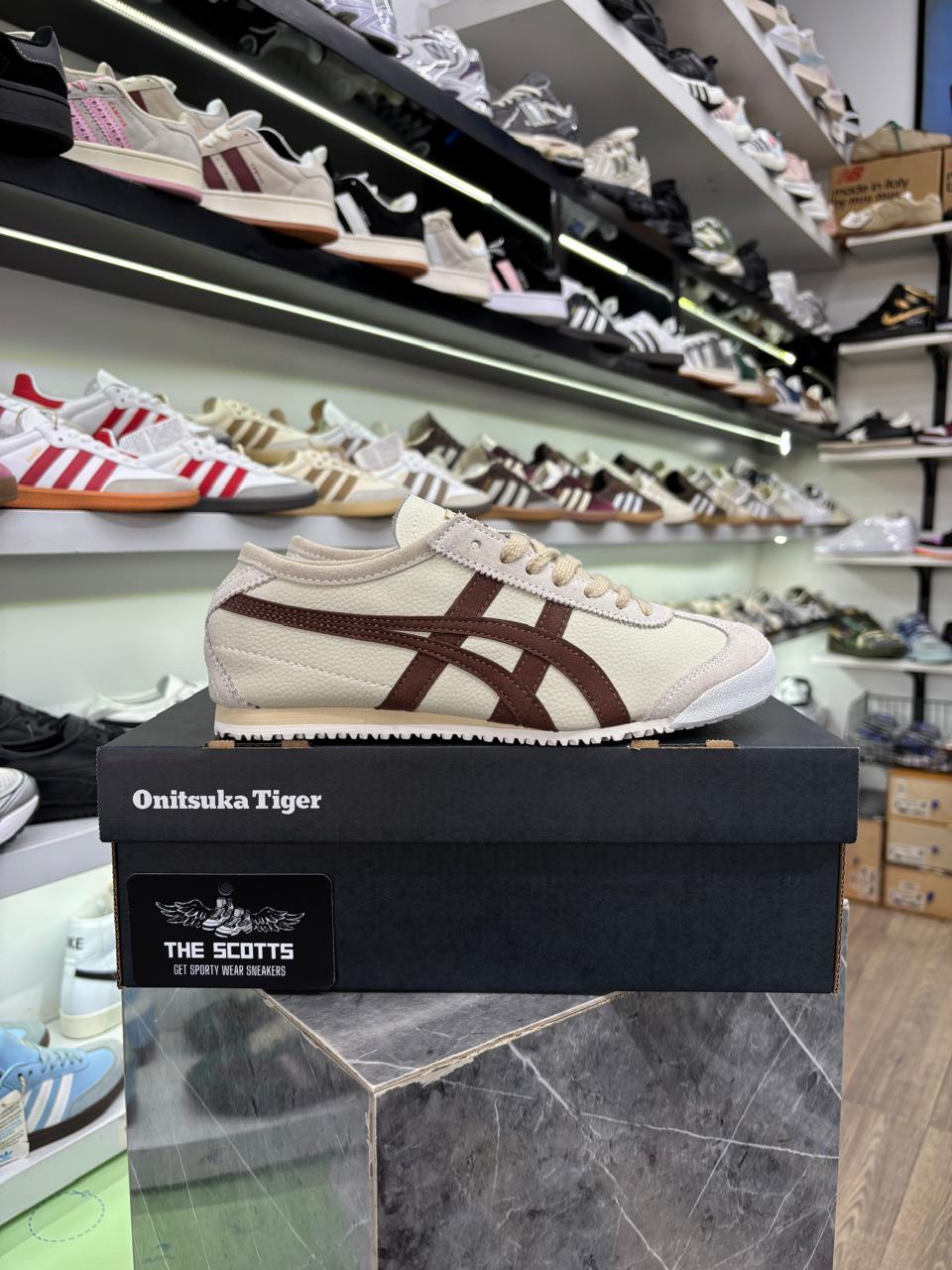 Onitsuka Tiger Mexico 66 Vintage "Beige/Brown"