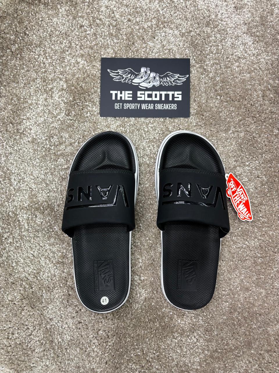 Vans slipper in black
