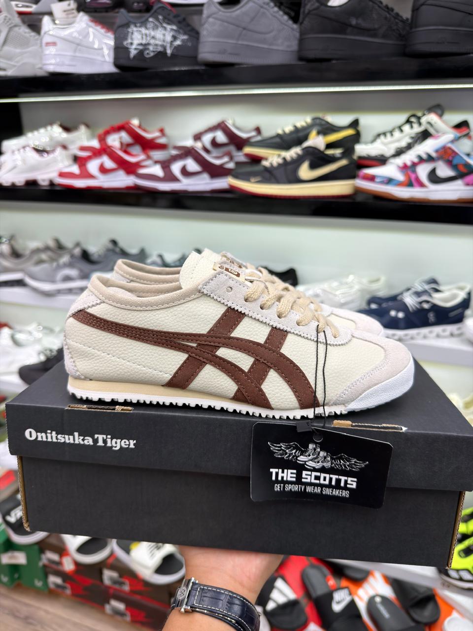 Onitsuka Tiger Mexico 66 Vintage "Beige/Brown"