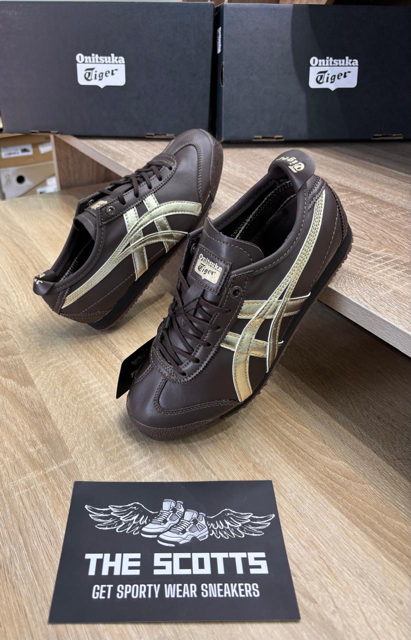 Onitsuka Tiger MEXICO 66 SD LICORICE BROWN/CHAMPAGNE