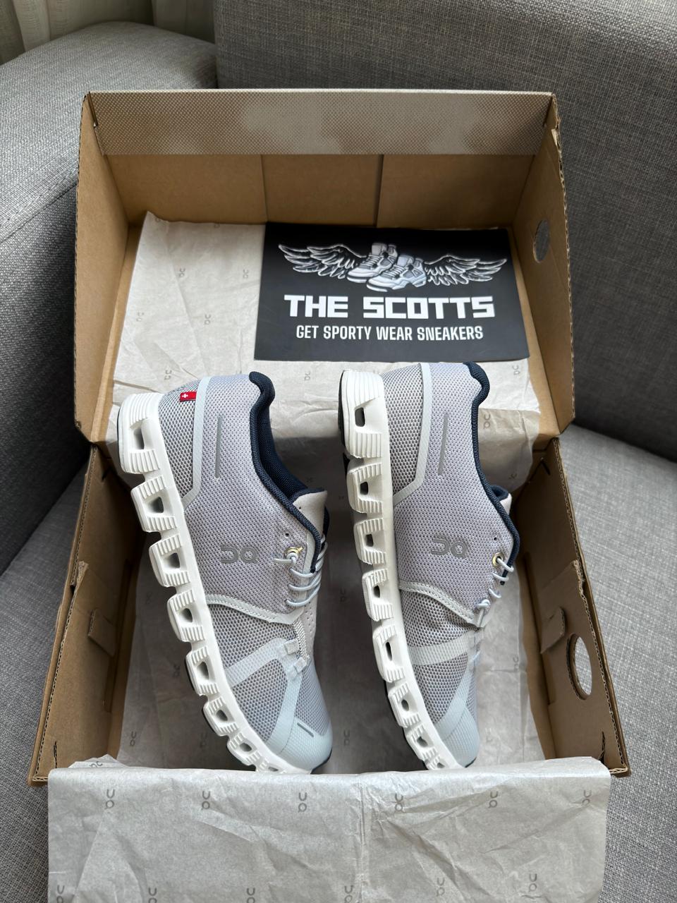 On Cloud 5 In Glacier White