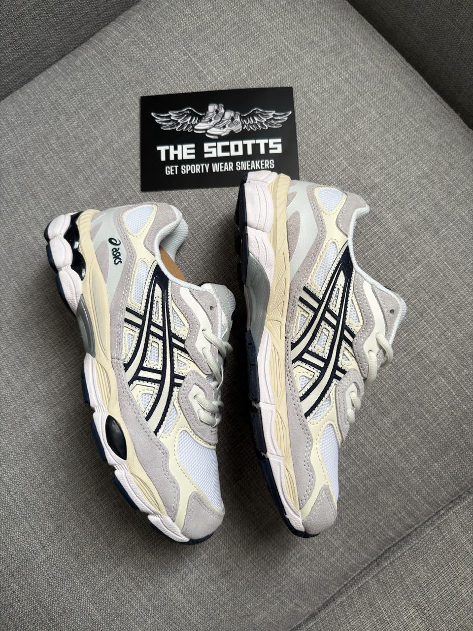 Asics Gel-Nyc White/ Midnight