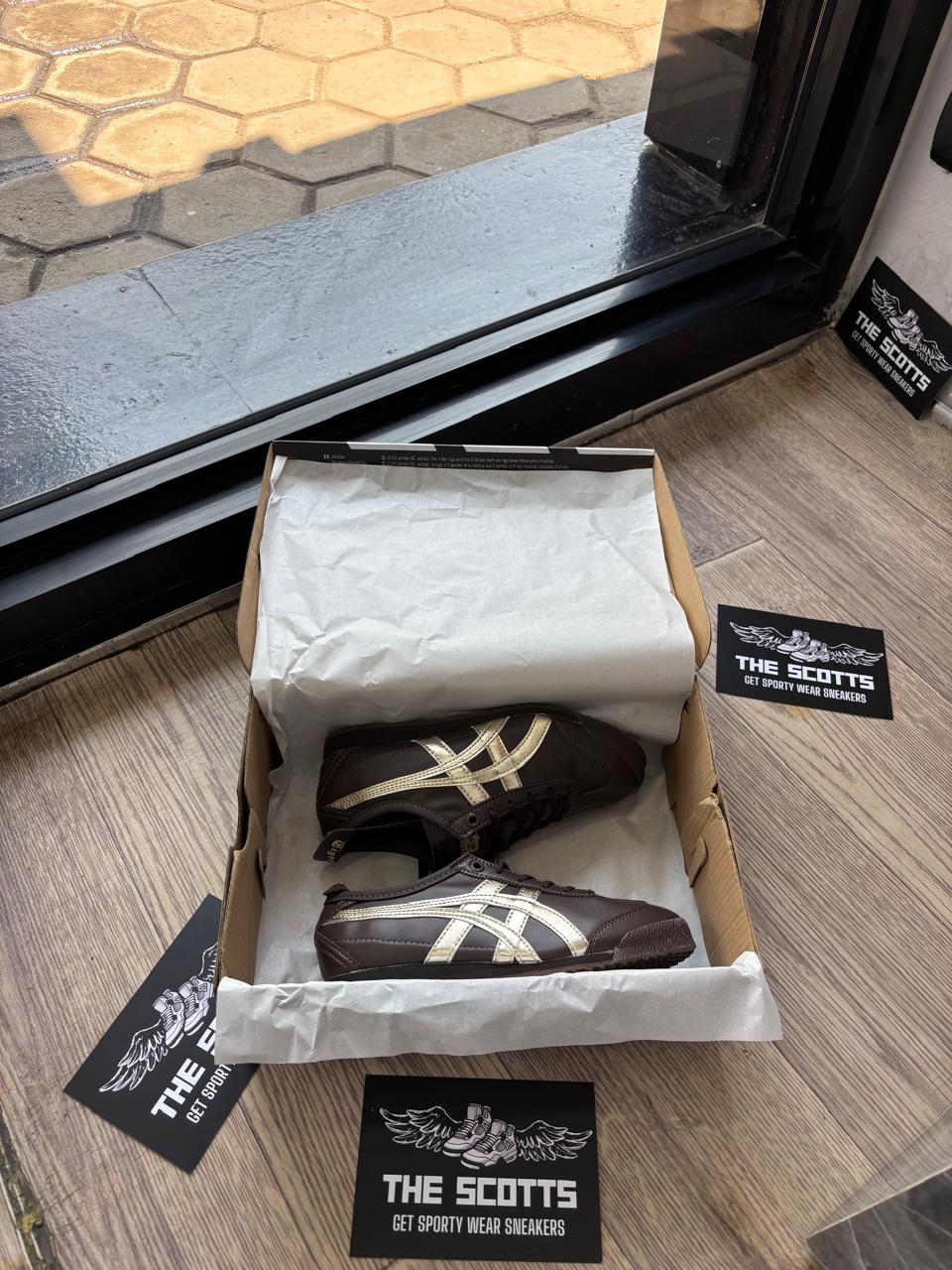 Onitsuka Tiger MEXICO 66 SD LICORICE BROWN/CHAMPAGNE