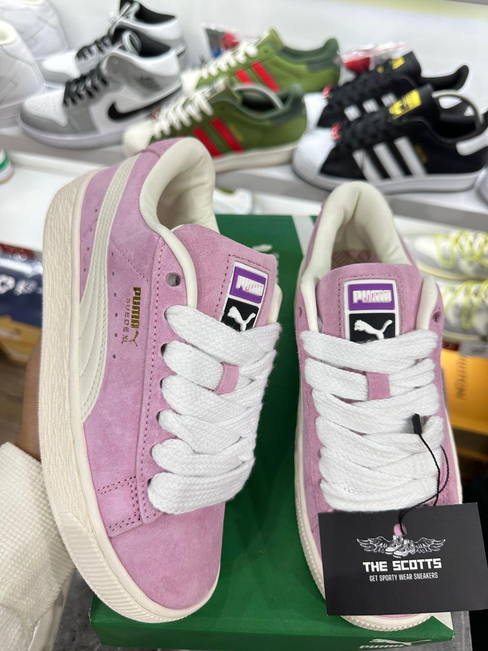 PUMA Suede Xl pink