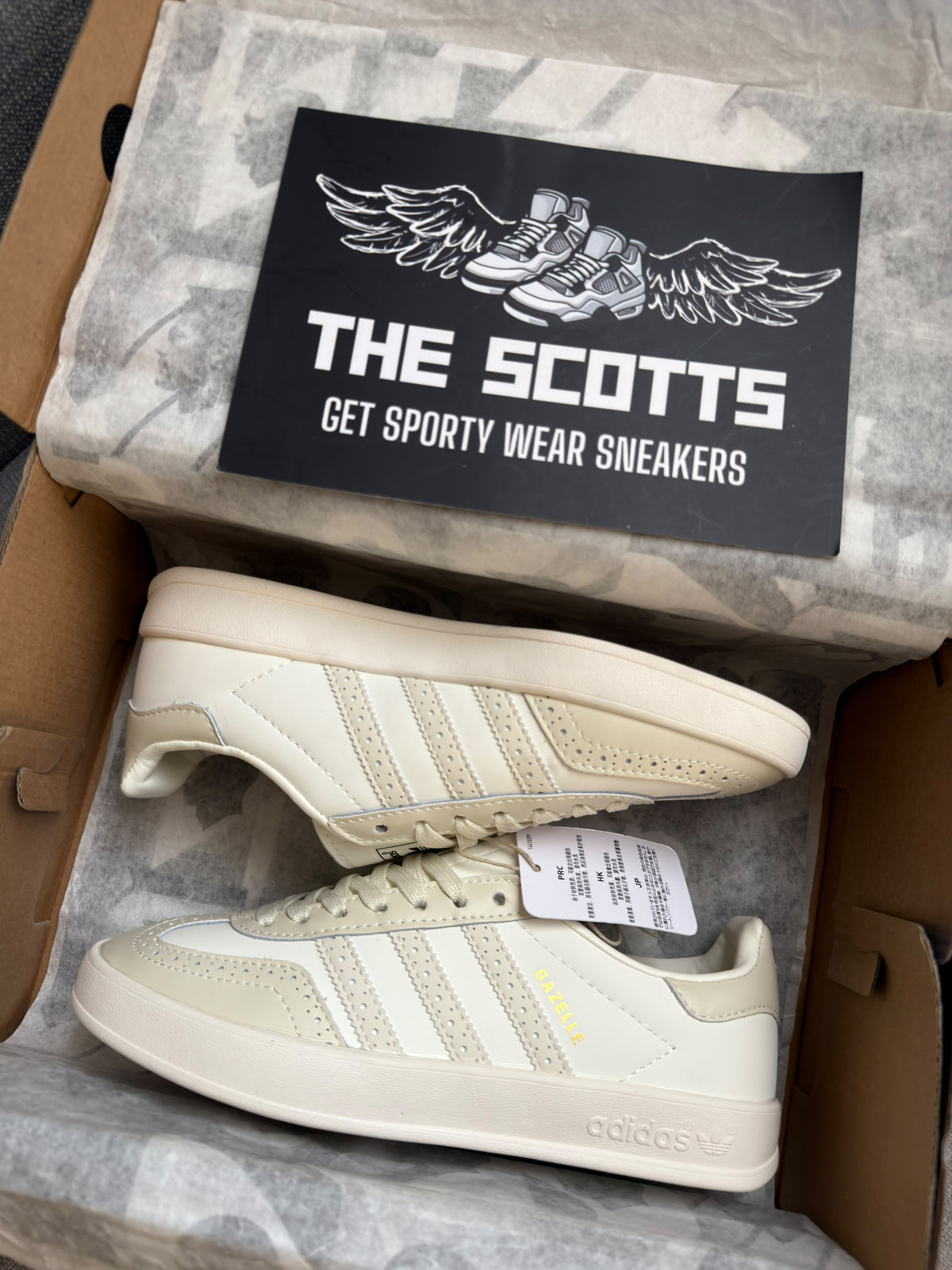 adidas Gazelle Indoor Cream White