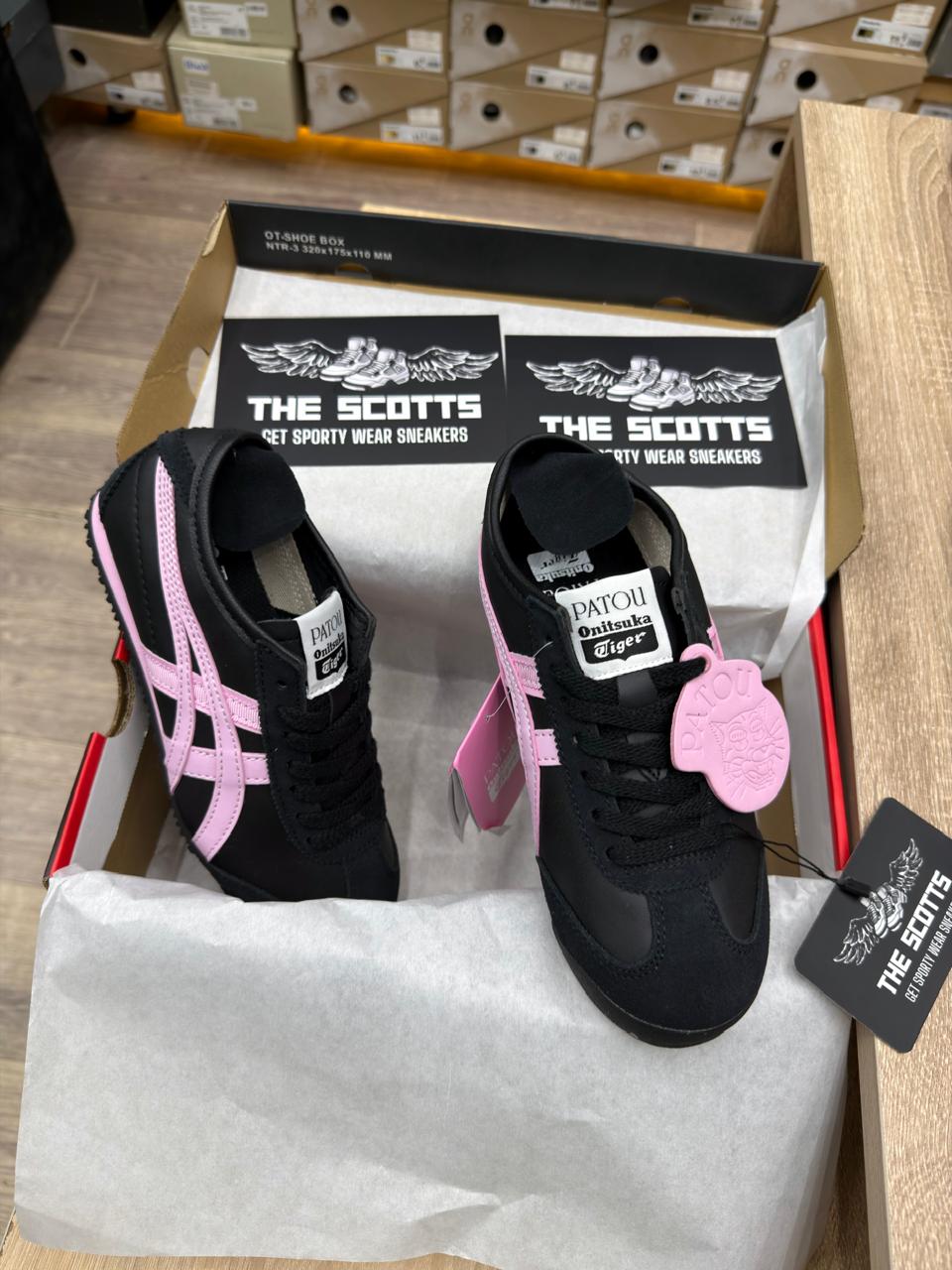 Onitsuka Tiger x Patou Mexico 66 "Black Pink"