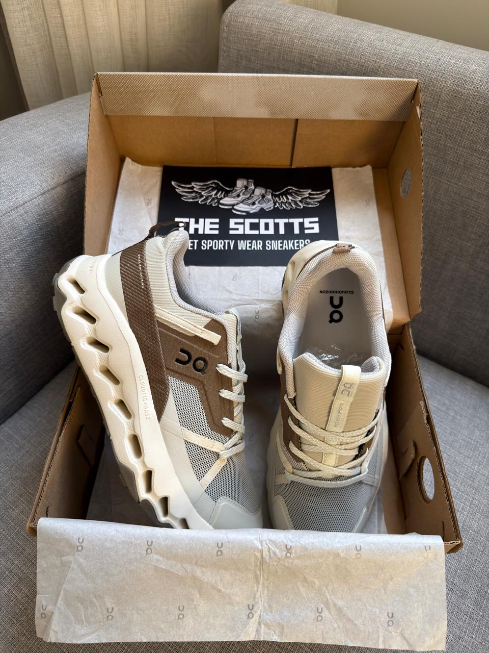 On Running Cloudhorizon beige