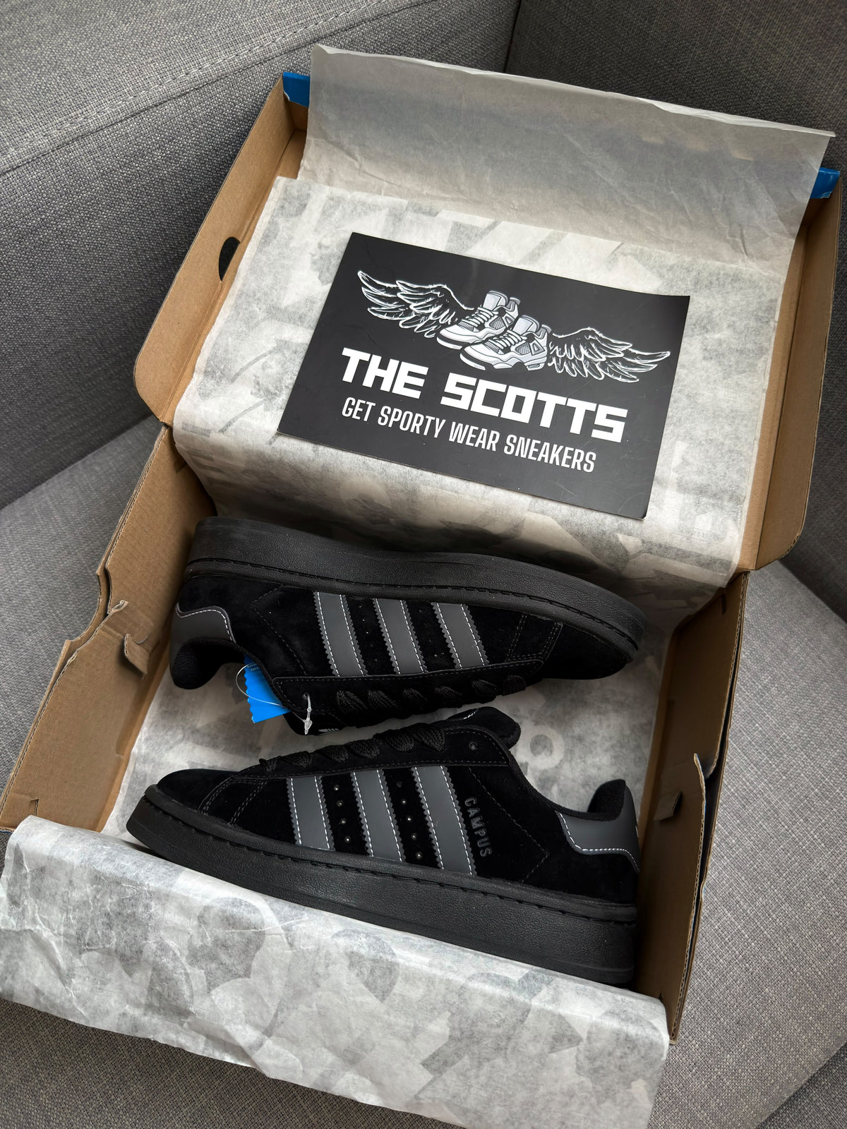 adidas Campus 00s In black grey