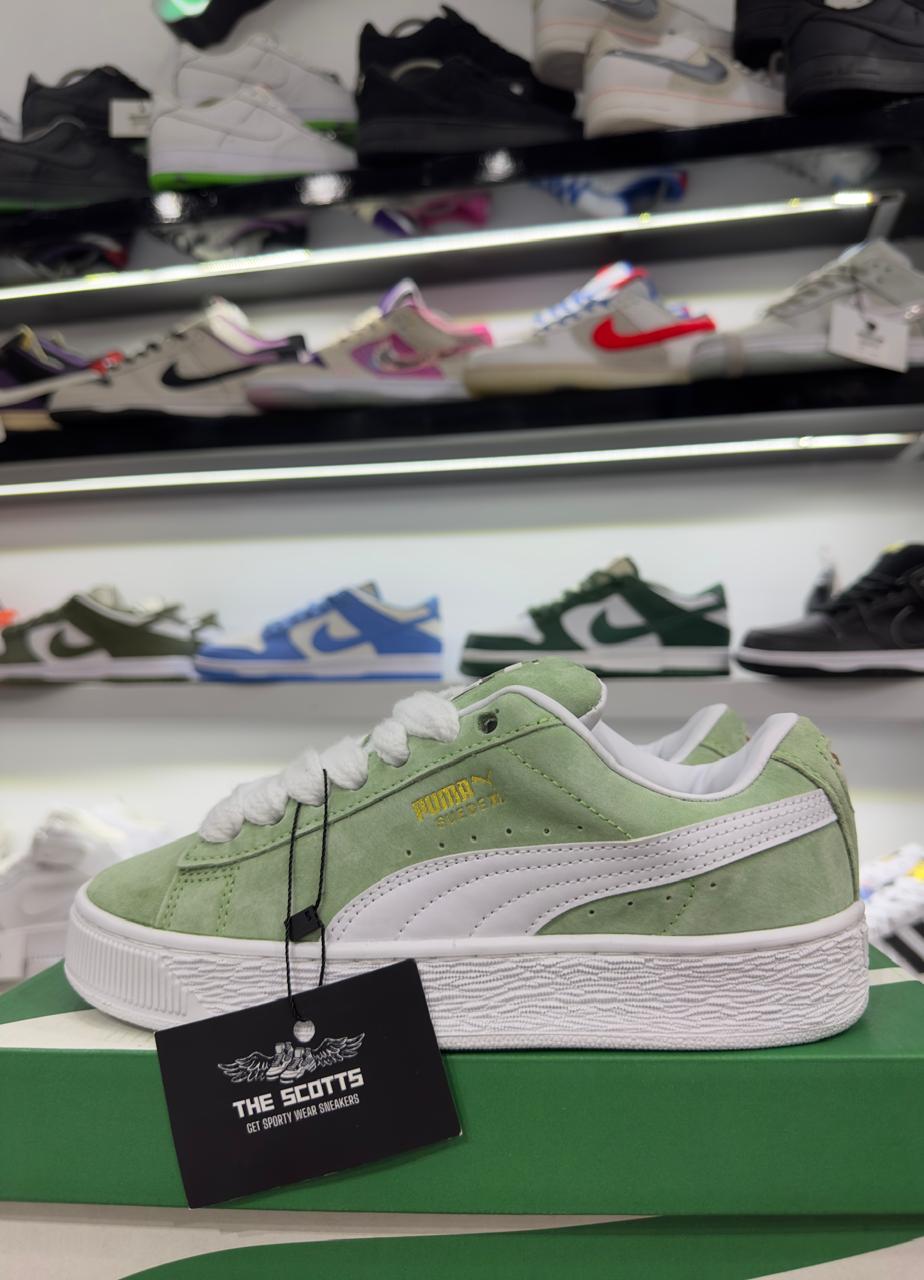 PUMA Suede Xl green