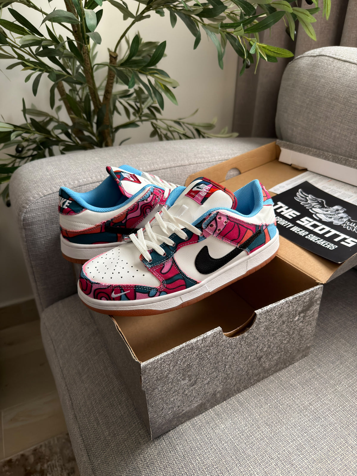 Nike x Parra SB Dunk Low Pro 'Abstract Art'