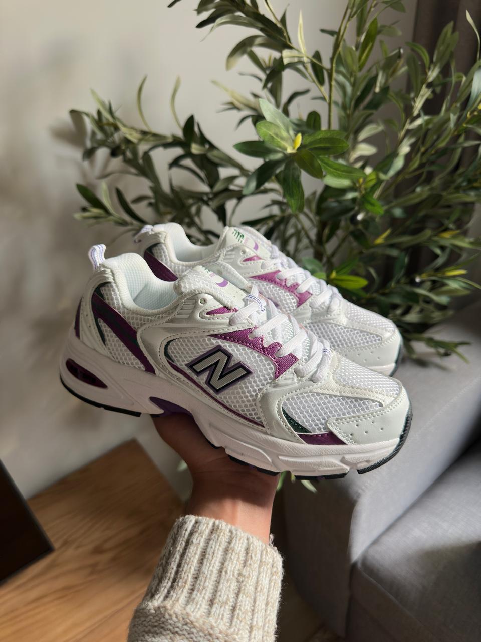 New Balance 530 white purple