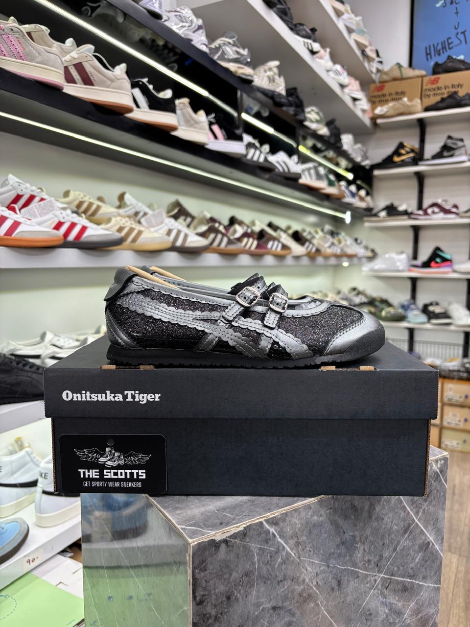 Onitsuka tiger ballerina Glitter BLACK/GUNMETAL