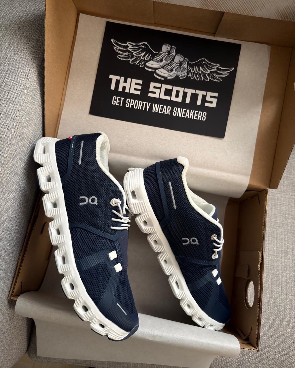 On Cloud 5 In Navy Blue