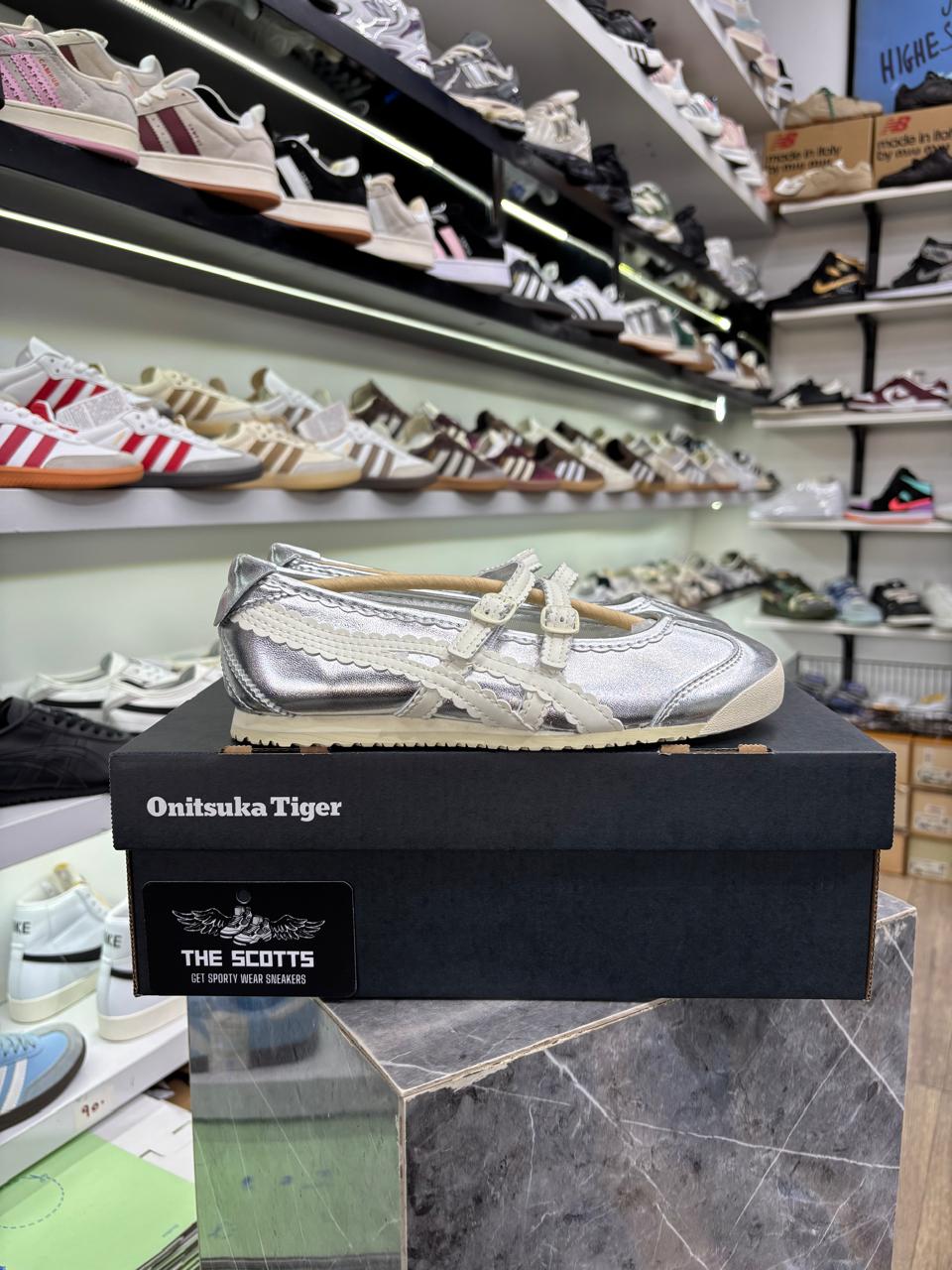 Onitsuka tiger ballerina silver\beige