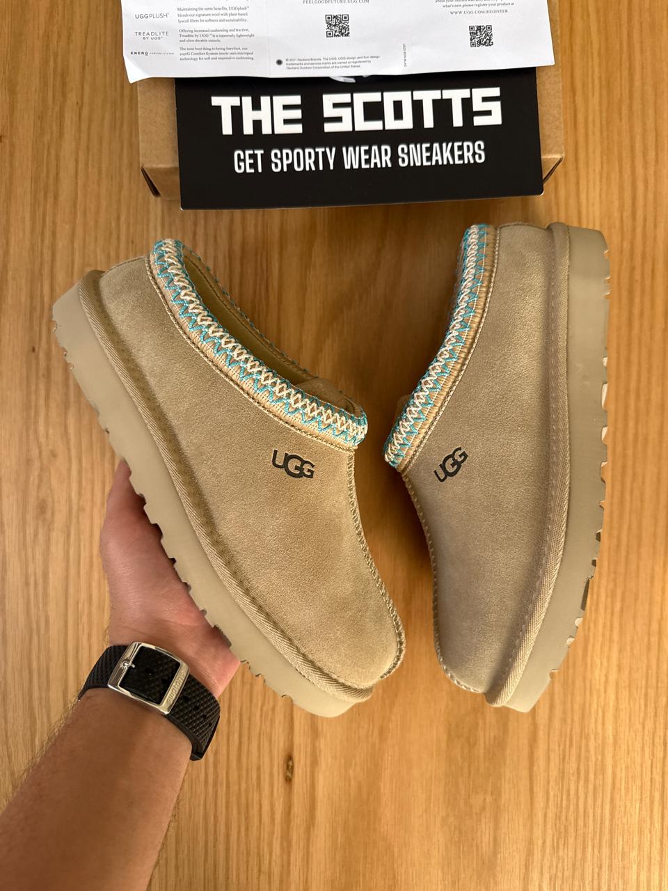 UGG Tasman "Driftwood White Pepper"