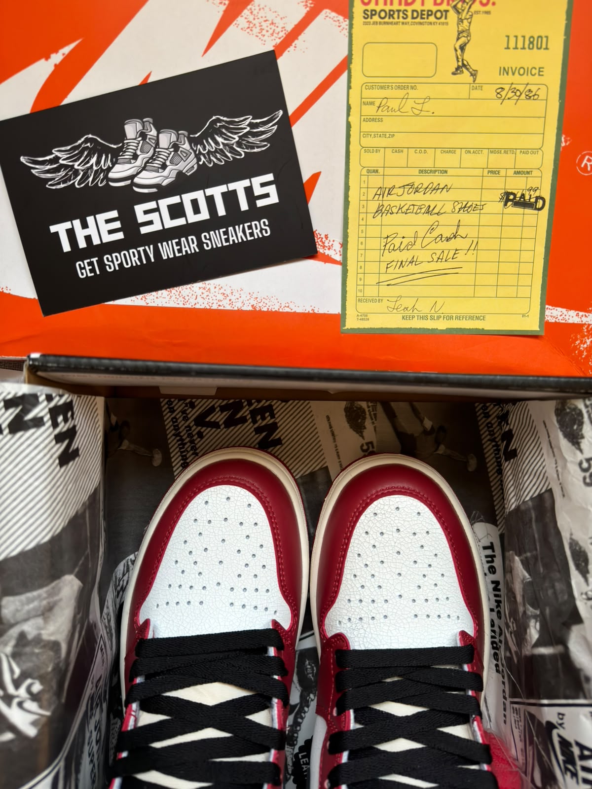 Air Jordan 1 Retro High OG Chicago Lost And Found