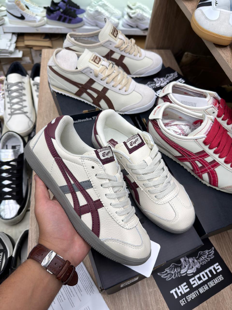 Onitsuka Tiger Tokuten Burgundy