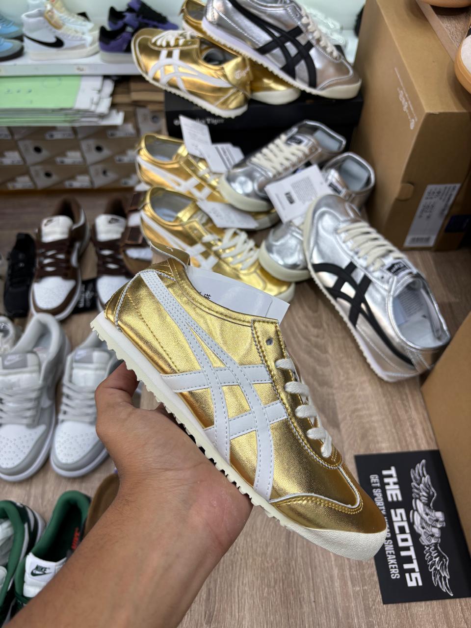 Onitsuka Tiger Mexico 66 "Gold/White"