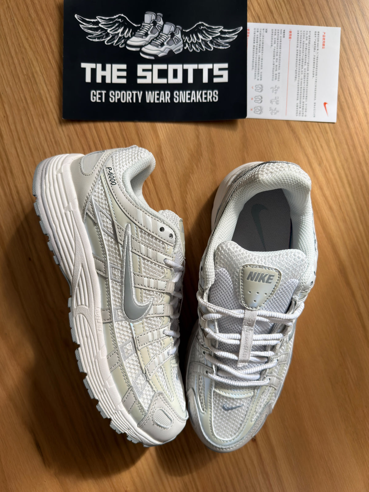 Nike P-6000 SE Summit White Wolf Grey