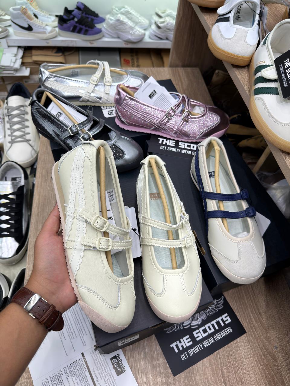 Onitsuka tiger ballerina Beige
