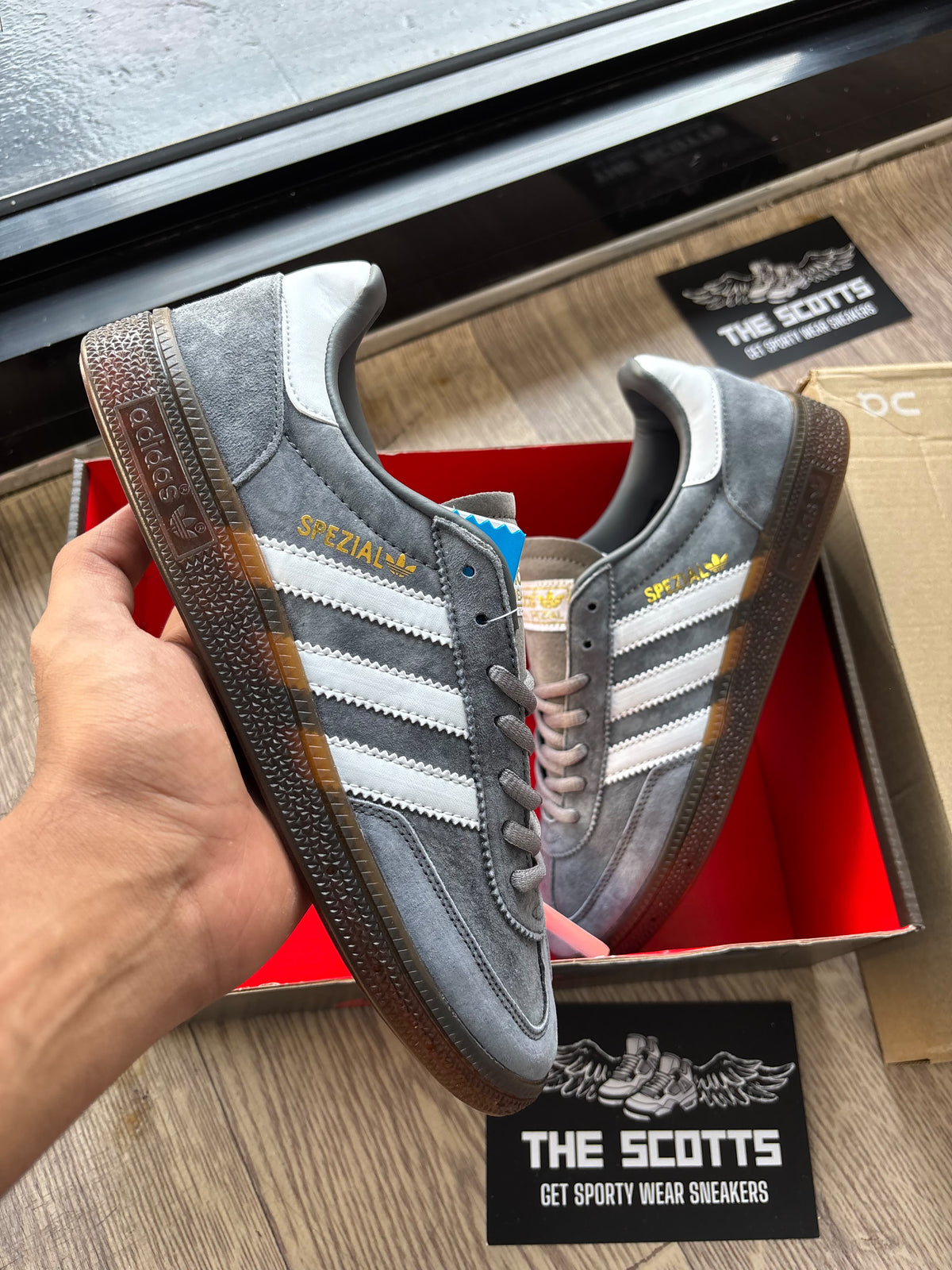 Adidas Handball Spezial dark grey gum