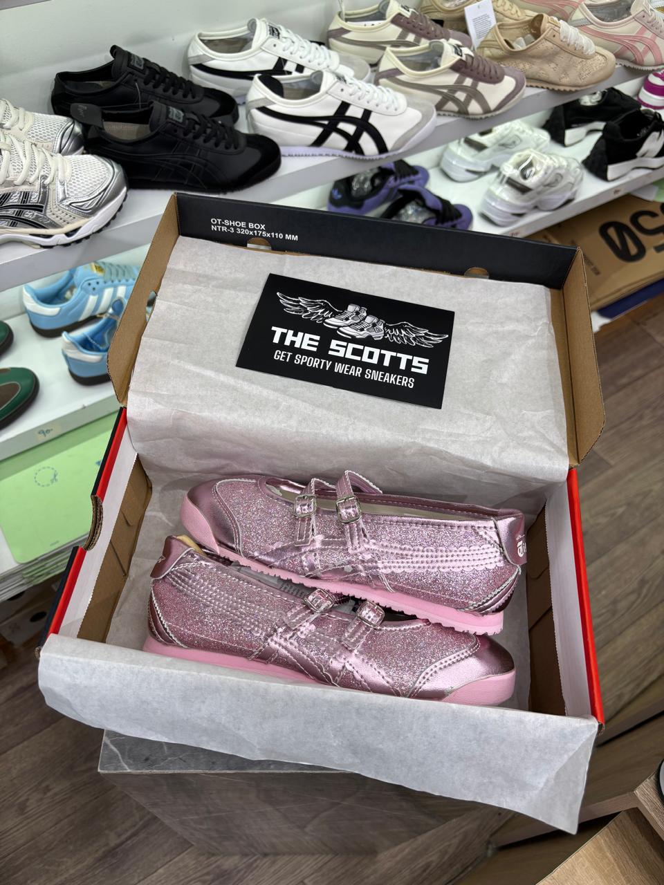 Onitsuka tiger ballerina Glitter Pack Pink Cameo