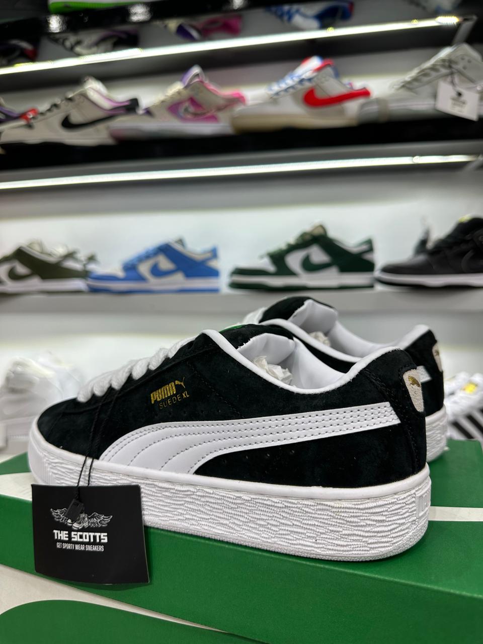 PUMA Suede Xl أسود