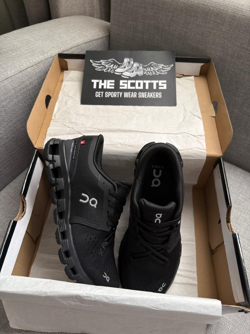 On Cloud X 4 Black