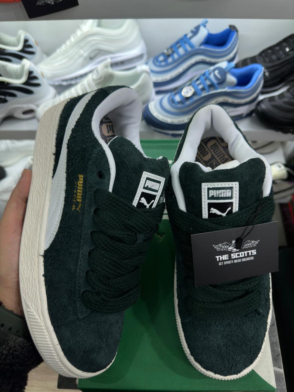 PUMA Suede XL 'Hairy - Ponderosa Pine Green