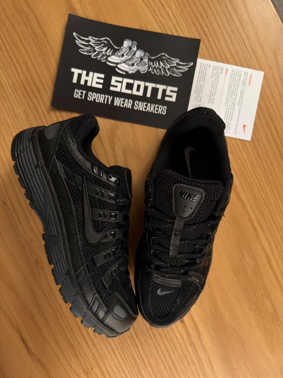 Nike P-6000 Premium "Triple Black"