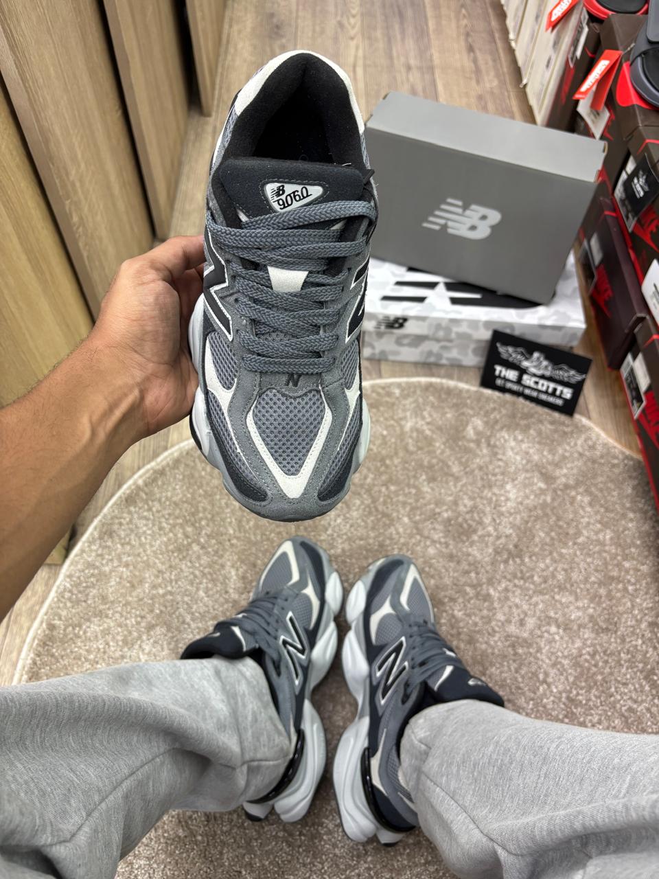New Balance 9060 blac\ Castlerock