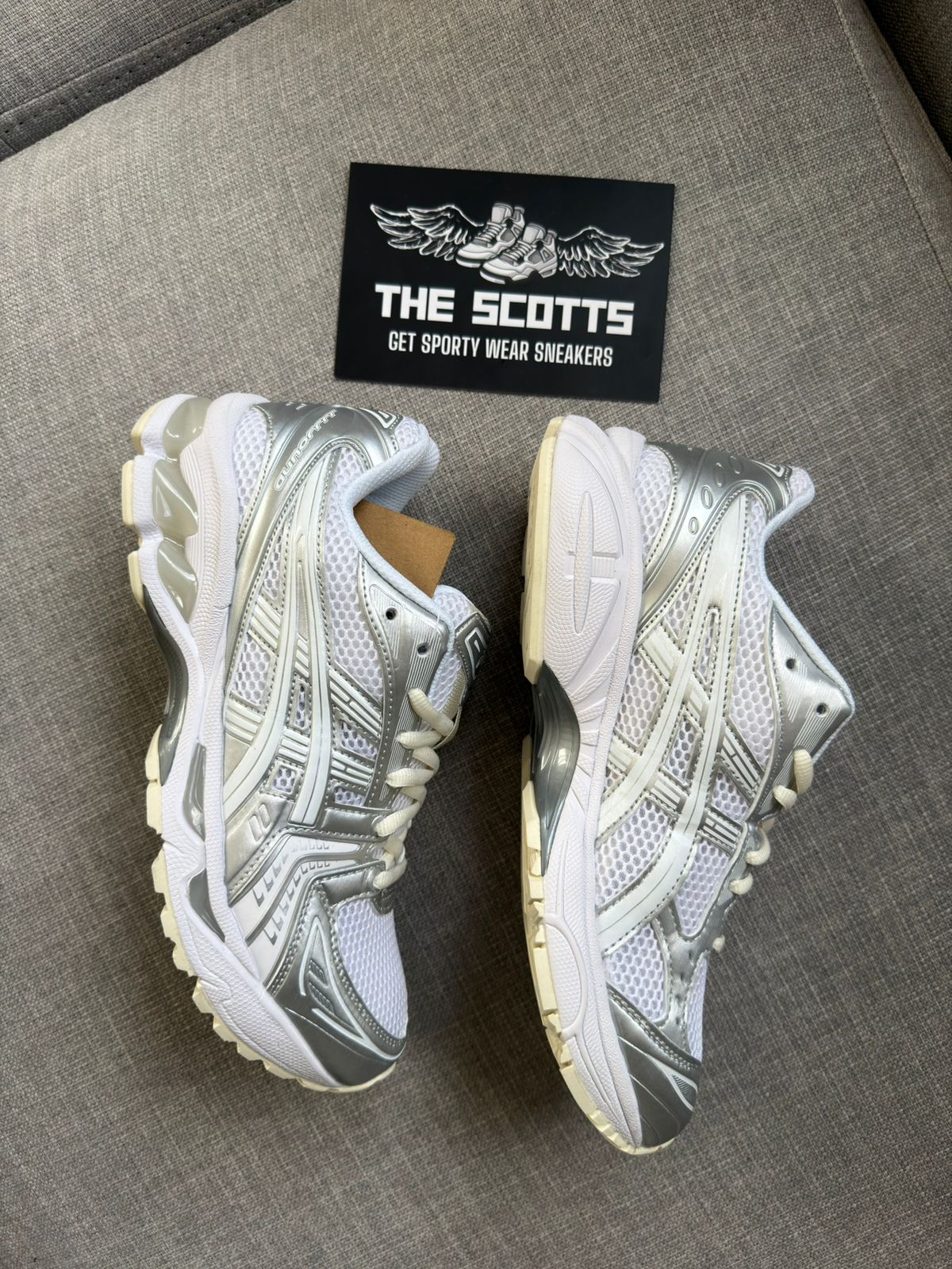 ASICS x JJJJound Gel-Kayano 14 "Silver/White"