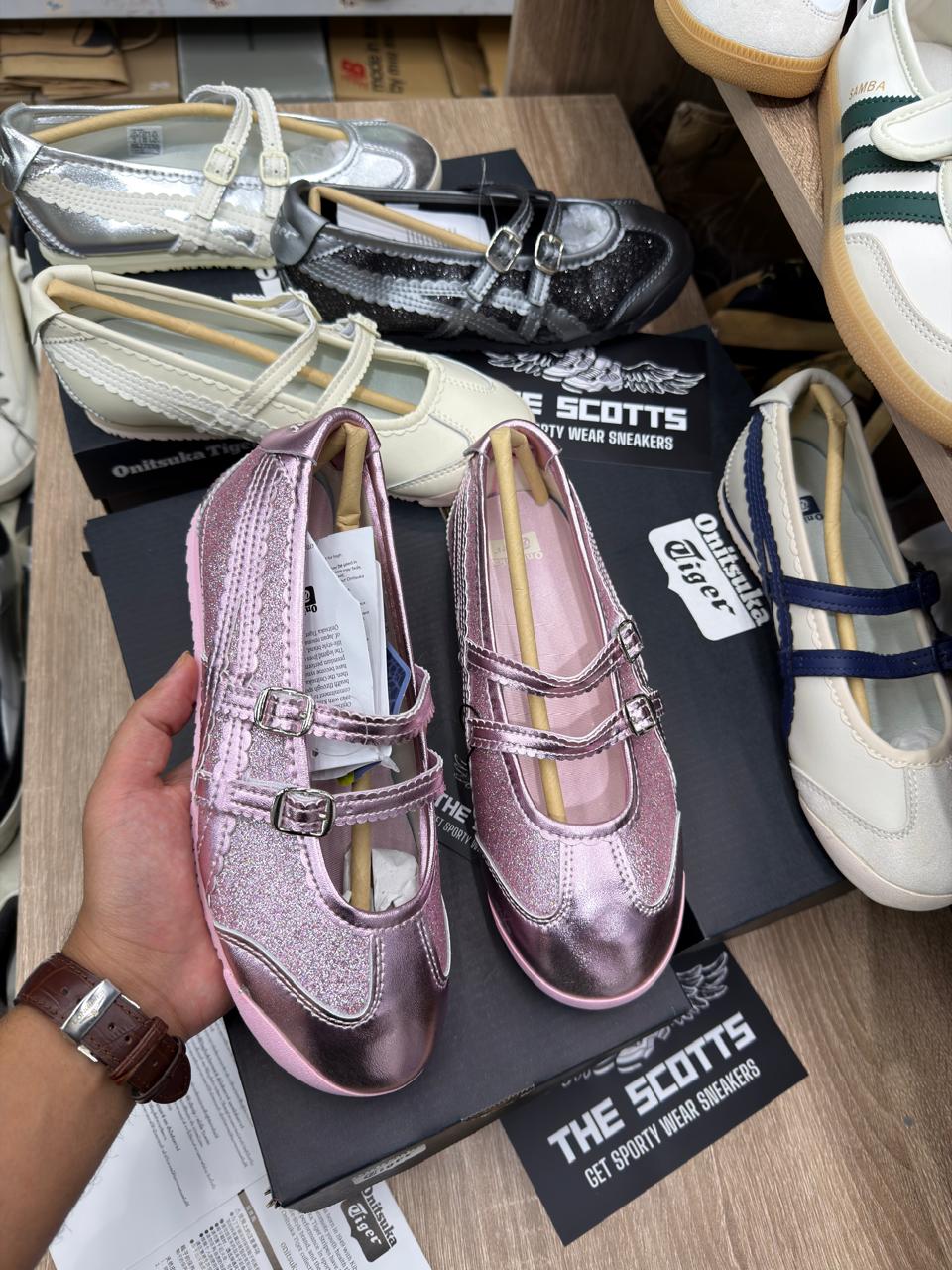 Onitsuka tiger ballerina Glitter Pack Pink Cameo