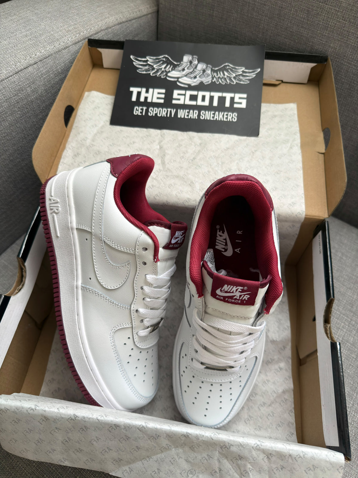 Nike air force 1 dark beetroot