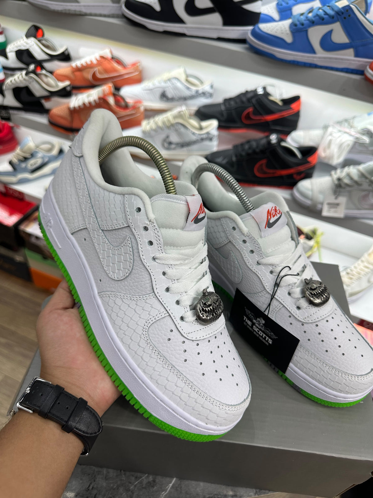 Nike Air Force 1 Low "Halloween"  white