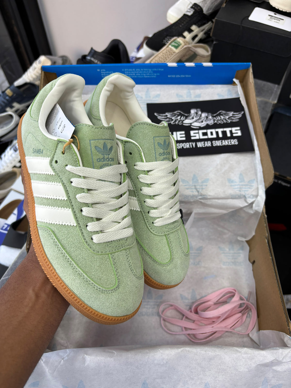 Adidas Samba Molly-Mae Matcha