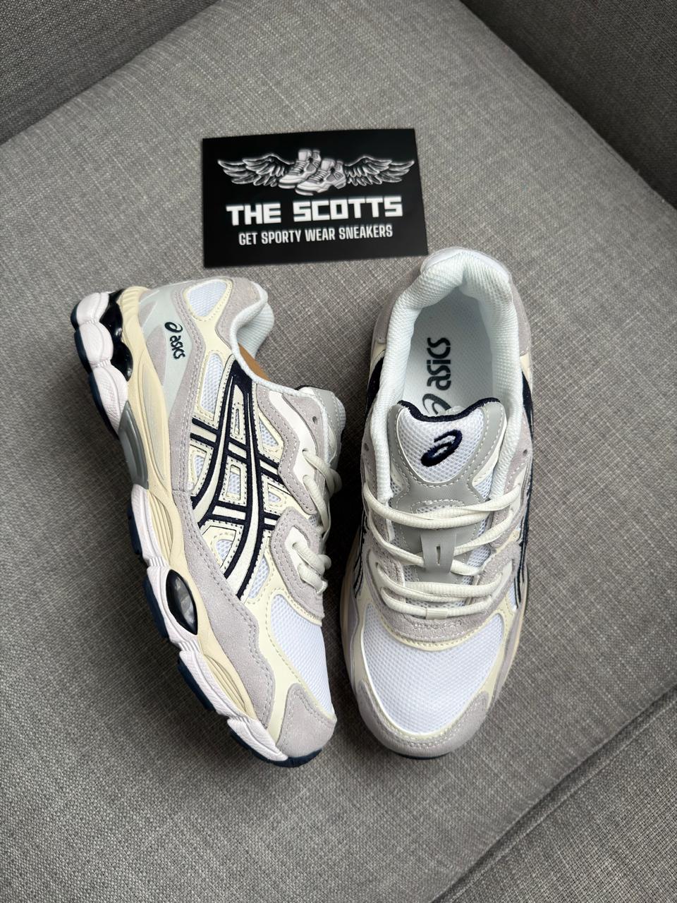 Asics Gel-Nyc White/ Midnight