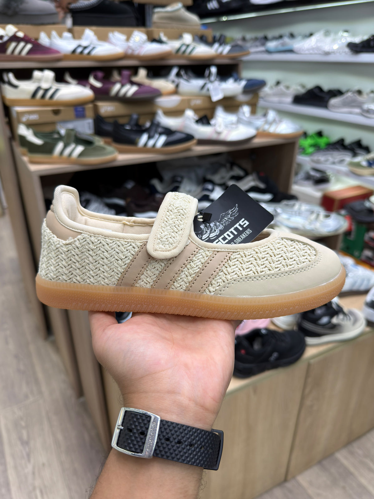 Adidas Samba Jane in the Wonder Quartz / Halo Blush