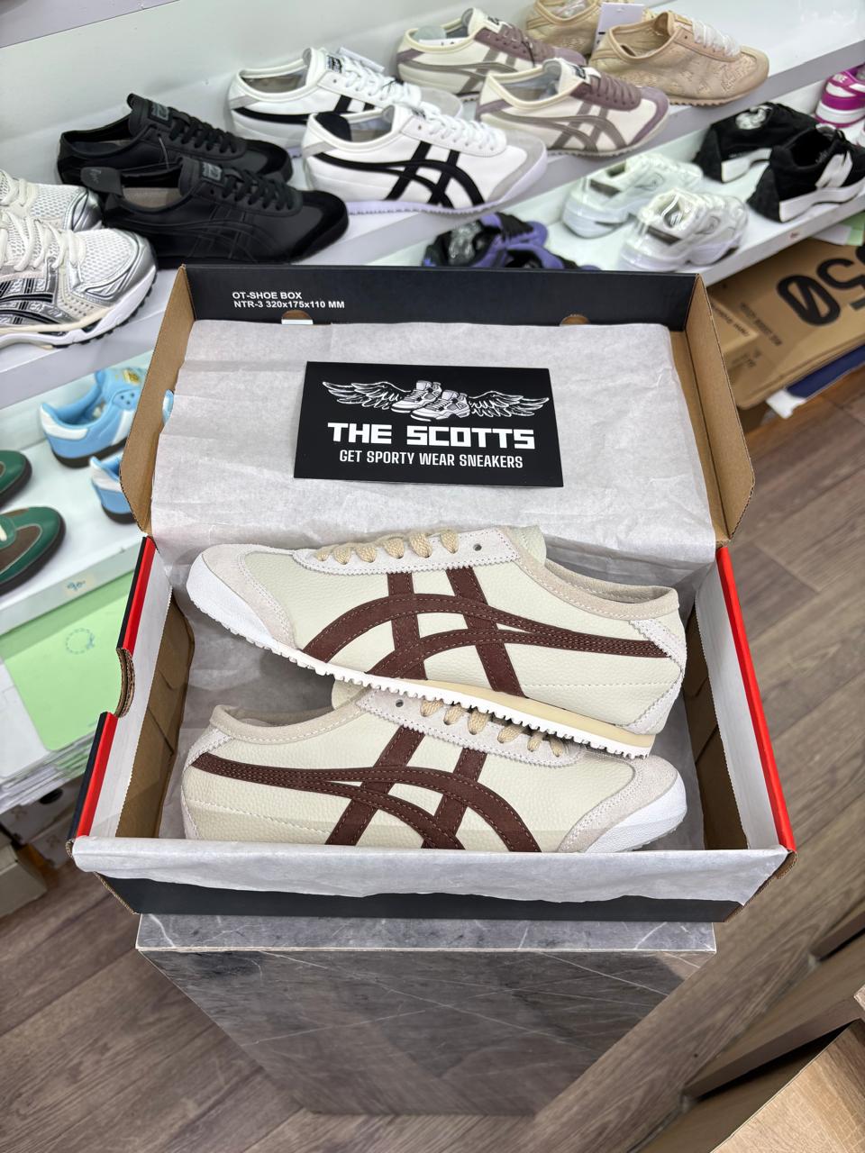 Onitsuka Tiger Mexico 66 Vintage "Beige/Brown"