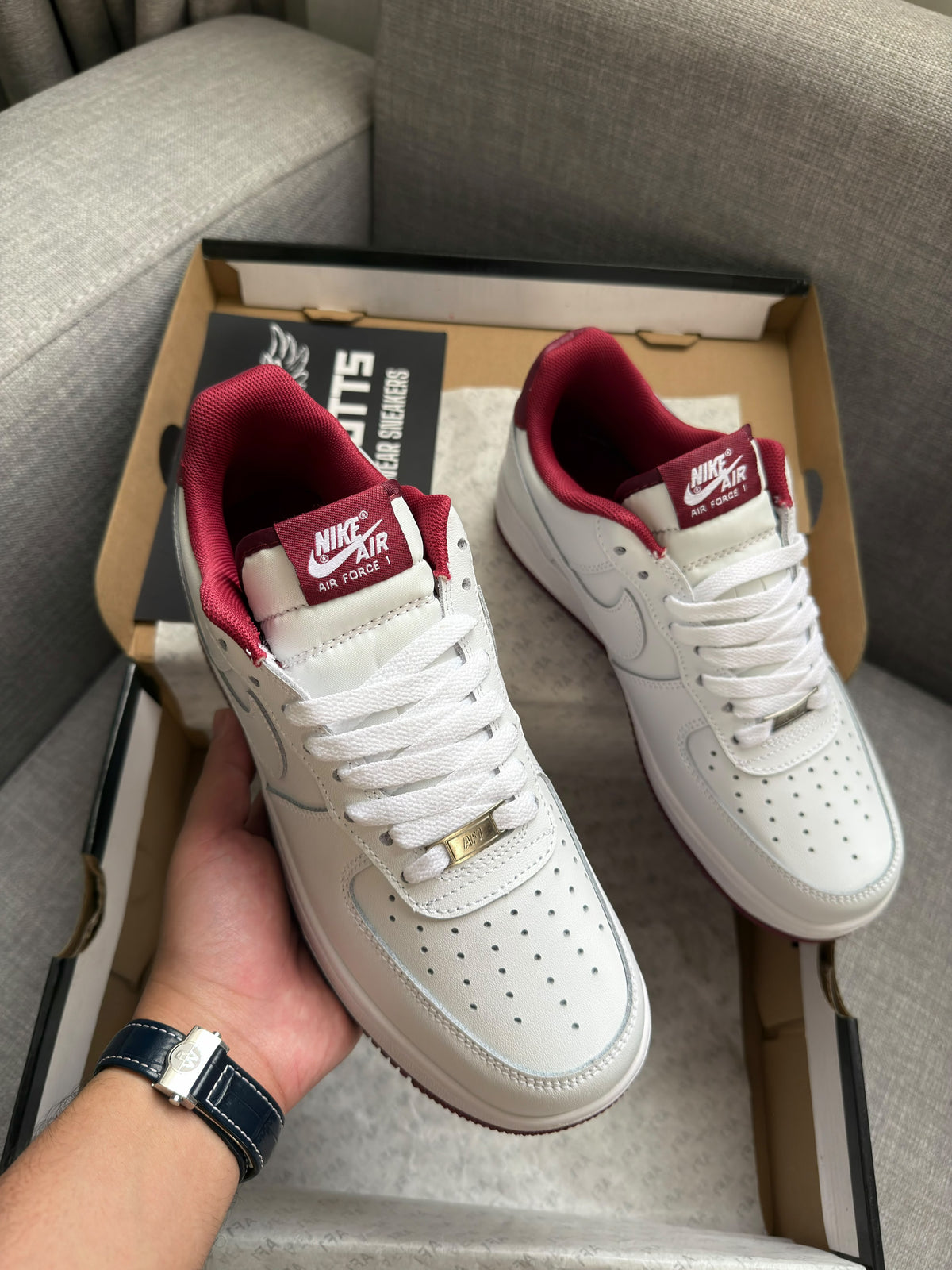 Nike air force 1 dark beetroot