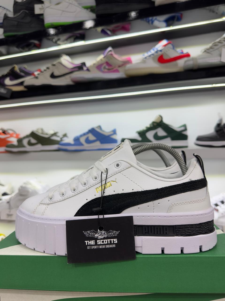 PUMA Mayze "White/Black"