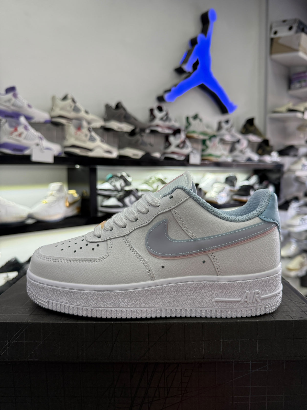 Nike air force 1 double logo