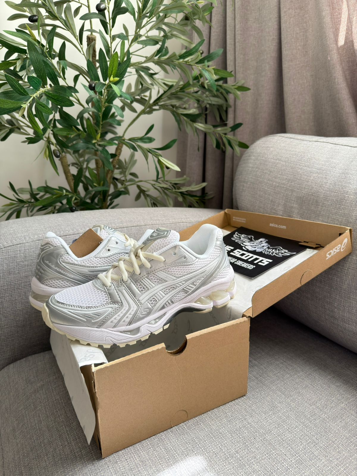 ASICS x JJJJound Gel-Kayano 14 "Silver/White"